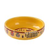 陶玲珑大碗饭店用盆 新款加厚水煮鱼碗汤碗大碗酒店用大号陶瓷汤碗大码菜碗汤盆酸菜鱼盆 脸谱碗 9英寸