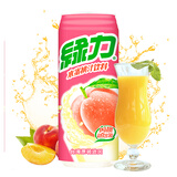 绿力水蜜桃汁果汁饮料490ml
