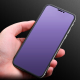 古斯奇 iphoneXS Max磨砂钢化膜X/XS全屏抗蓝光防指纹磨砂膜游戏膜适用苹果X/XR磨砂膜 （苹果 XR）抗蓝光全屏磨砂膜—游戏款
