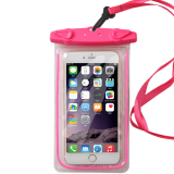 加加林（JAJALIN） 手机防水袋防水套通用游泳包防水包潜水套加大温泉手机防水袋 粉红色