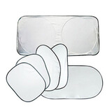 太阳挡前挡加厚夏季车载防晒避光隔热垫遮阳挡涂银六件套防雪挡