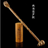 木居御浩堂鸡翅木多功能保健不求人痒痒挠老头乐敲打拍背按摩捶经络穴位捶 两用葫芦挠锤