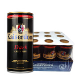 Kaiserdom德国原装进口啤酒Kaiserdom凯撒顿姆 1L啤酒 1L 12罐 整箱装 黑啤酒