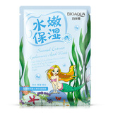 泊泉雅海藻面膜贴面膜/墨菊面膜/仙人掌面膜 泊泉雅海藻玻尿酸保湿面膜*5片