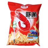 四洲虾条80g 香脆非油炸烧烤虾多味儿童学生网红酒吧夜店小吃休闲零食 （原味） 80g*1包