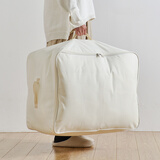 久梨沙牛津布搬家打包袋装衣服棉被子收纳袋子整理袋衣物大号家用行李袋 横款米色