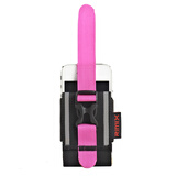 rimix RIMIX 户外运动手机臂带挂包大屏手机腕包跑步手臂包手袋 手机臂包 升级版 玫红(伸缩型)