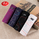 浪莎男士内裤4条男平角裤中腰透气竹纤维男式四角裤 混色D 4条 2XL (180/105)