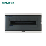 西门子（SIEMENS）暗装配电箱布线箱 家用空气开关 强电箱透明盖配电箱 20回路
