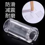 馨梦园硅胶防滑垫 桌椅脚垫坐椅家具止滑垫片 洗衣机防震垫加厚防撞角贴 防震垫7*50cm卷装