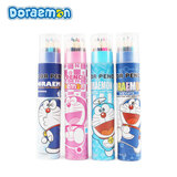 哆啦A梦12色画画笔套装 小学生儿童彩色铅笔 秘密花园绘画笔素描涂色笔 叮当猫写字笔