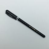 白金（PLATINUM）经典拔帽式圆珠笔 学生文具财务办公书写文具 BR-15（0.5）黑色杆/黑色书写 10支