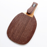 神龙木钛纤维直拍横打乒乓球拍底板专业级单拍 日直横打右手 球拍