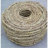 莲鸢卉细草绳稻草帘干稻草绳捆绑树木用花木移栽包扎土球保湿 一卷120米左右粗1.5厘米