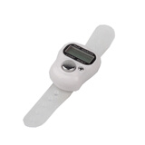 天窗（Sky window）手持计数器戒指款电子点数器便携多用途手指记数器 白色