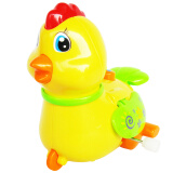 比爱快乐的小鸡 发条玩具 灯光音乐小鸡 婴儿童玩具