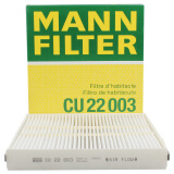 曼牌（MANNFILTER）空调滤清器空调滤芯空滤CU22003森林人奇骏I天籁阳光英菲尼迪FX