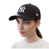 NEW ERA-MLB联名纽亦华NY大Logo立体刺绣弯檐情侣款 920 棒球帽