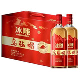 乌毡帽冻藏冰雕清爽型半干黄酒绍兴工艺花雕酒老酒9度微醺浙江安吉黄酒 乌毡帽红冰雕480mlx6瓶