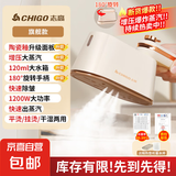 志高CHIGO蒸汽挂烫机家用蒸汽电熨斗小家电手持熨烫机可折叠 除菌除螨除皱不伤衣礼品团购补贴6016j 智尊款【陶瓷釉面板+智能增压大蒸汽】