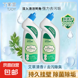 丁家宜洁厕液除菌除臭挂壁强力去黄垢亮白瓷釉马桶清洁剂洁厕灵 艾草芳香500g*2瓶