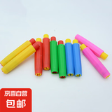 白色彩色粉笔多色儿童无尘无毒学校教师专用家用教学无粉尘批发 无尘粉笔-粉笔套随机颜色 1个