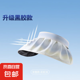 【全网爆款】防晒帽女士网红贝壳帽遮阳帽户外空顶帽太阳帽 渐变贝壳帽彩虹米