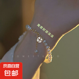 手链ins闺蜜同款轻奢精致复古女小众设计幸运2024新款 M1366财源滚滚手链