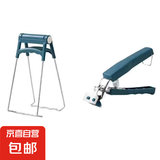 提蒸鱼砂锅夹防烫夹提盘器取碗夹盘子夹碗器不锈钢夹子家用碟夹 【至尊蓝】 硅胶防烫垫1张