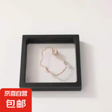 京东物流 首饰收纳盒高颜值防氧化PE薄膜手链项链吊坠文玩展示盒 黑色大号【11*11cm】5个装 无规格