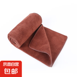 洗车毛巾毛巾超细纤维清洁汽车抹布洗车擦车毛巾 咖色（30*60cm）1条装
