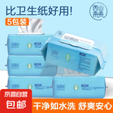 【限时多包】99.9%杀菌湿厕纸擦屁湿厕便携湿厕湿巾京东物流发货 无敏亲肤湿厕纸5包