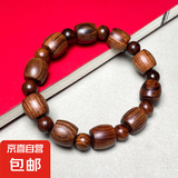 黑花梨名木手串男款手链女款佛珠手串文玩手串藏式桶珠饰品配饰 鼓珠12mm11颗【隔珠款】手串
