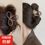 花朵抓夹女高级感2025新款发量少鲨鱼夹发夹女后脑勺盘发发卡头饰 【气质2件/高级感】夹的紧不易掉