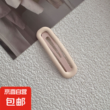 莫兰迪色系BB夹实用百搭刘海夹发夹少女心额前碎发边夹发卡发饰品 时尚发夹米白色1个