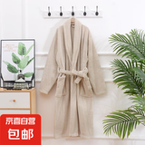 【质感超好】浴袍女家用速干浴巾睡袍可穿可裹吸水浴裙浴衣浴袍 咖色 均码
