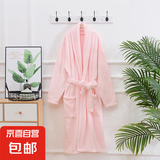 【质感超好】浴袍女家用速干浴巾睡袍可穿可裹吸水浴裙浴衣浴袍 粉色 均码
