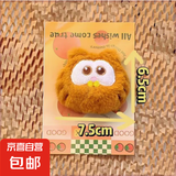 可爱小熊鸭子毛绒公仔儿童毛衣胸针女包包挂件别针固定扣 加菲猫胸针