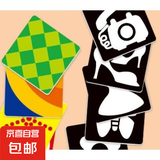 黑白卡片婴儿早教卡视觉激发卡宝宝追视彩色益智新生儿玩具识字卡 早教卡 黑白款