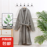 【质感超好】浴袍女家用速干浴巾睡袍可穿可裹吸水浴裙浴衣浴袍 灰色 均码