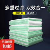 宠物鱼缸过滤棉 专用过滤器白棉高密度加厚净化海绵水族箱工具 鱼缸净水棉-白色120*30cm*1.2米2片装
