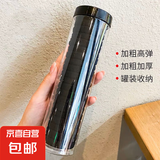 儿童莫兰迪色系高弹力头绳无缝不伤发发绳无痕布艺清新发饰 无缝发圈袋装-黑色（20根）