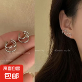 【5元5件更划算】简约爱心耳夹一款两戴男女无耳洞感小巧精致 爱心耳夹一个装