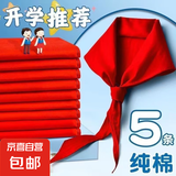 红领巾小学生超厚标准不掉色中学1米1.2米国标1.5米儿童高档 1米 标准款5条