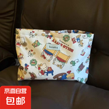 京东物流 奶油风手拿包凯蒂猫大容量便携收纳包高颜值卡通化妆包 睡觉kitty