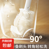 【5元5件更划算】硅胶杯刷洗杯子长柄小刷子无死角奶瓶刷子 硅胶长柄杯刷【无死角清洁】