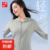 【蕉下.制造商】防晒衣女夏季新款防晒透气防晒外套防紫外线轻薄 【连帽防晒款】深灰色 XL