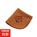 【采销推荐】茶具配件茶几茶桌布抹布垫茶台棉麻茶字功夫配件 小茶字茶巾（咖啡色）17cm