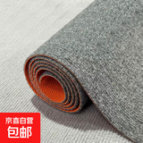 入户进门地垫卫生间吸水门口家用脚垫厨房免洗防油防滑垫商用地毯 高级入户垫黑灰细条纹 80*120厘米