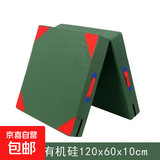 仰卧起坐中考专用垫子中小学生学校体育训练加厚海绵垫儿童体操垫 120*60*10cm